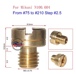 Mikuni N100.604 Chiclé principal M5 x 0,75 para carburador