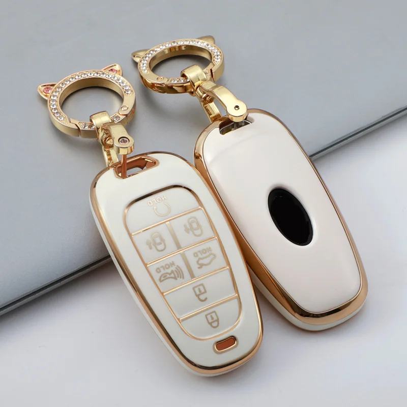 Funda llave Hyundai Sonata Santa Fe Tucson 2020-2022 4/5/7 botones