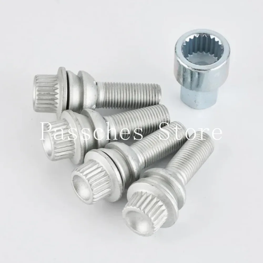 Pernos antirrobo para buje Audi Q7 y Porsche Cayenne M14x1.5 - imagen 2