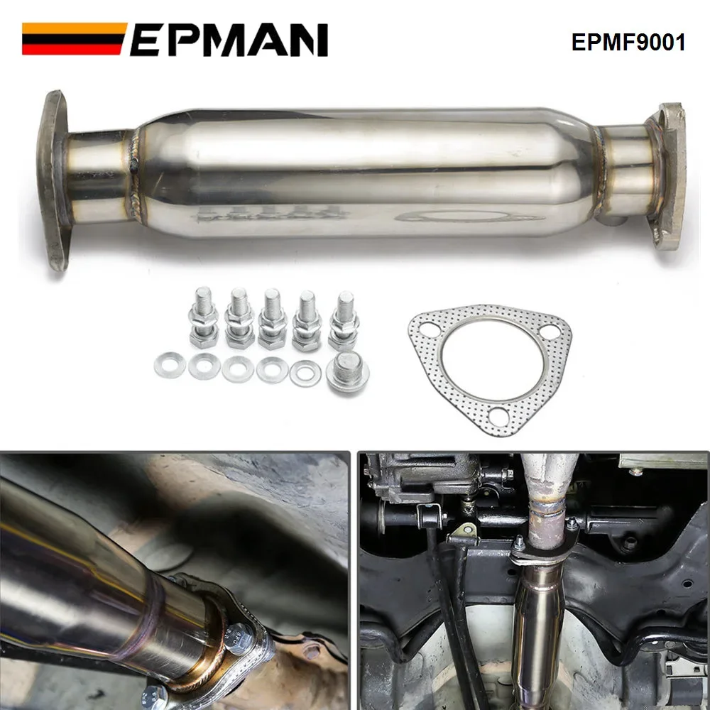 EPMAN EPMF9001 Tubo de escape alto flujo – Civic, CRX, Integra - imagen 4
