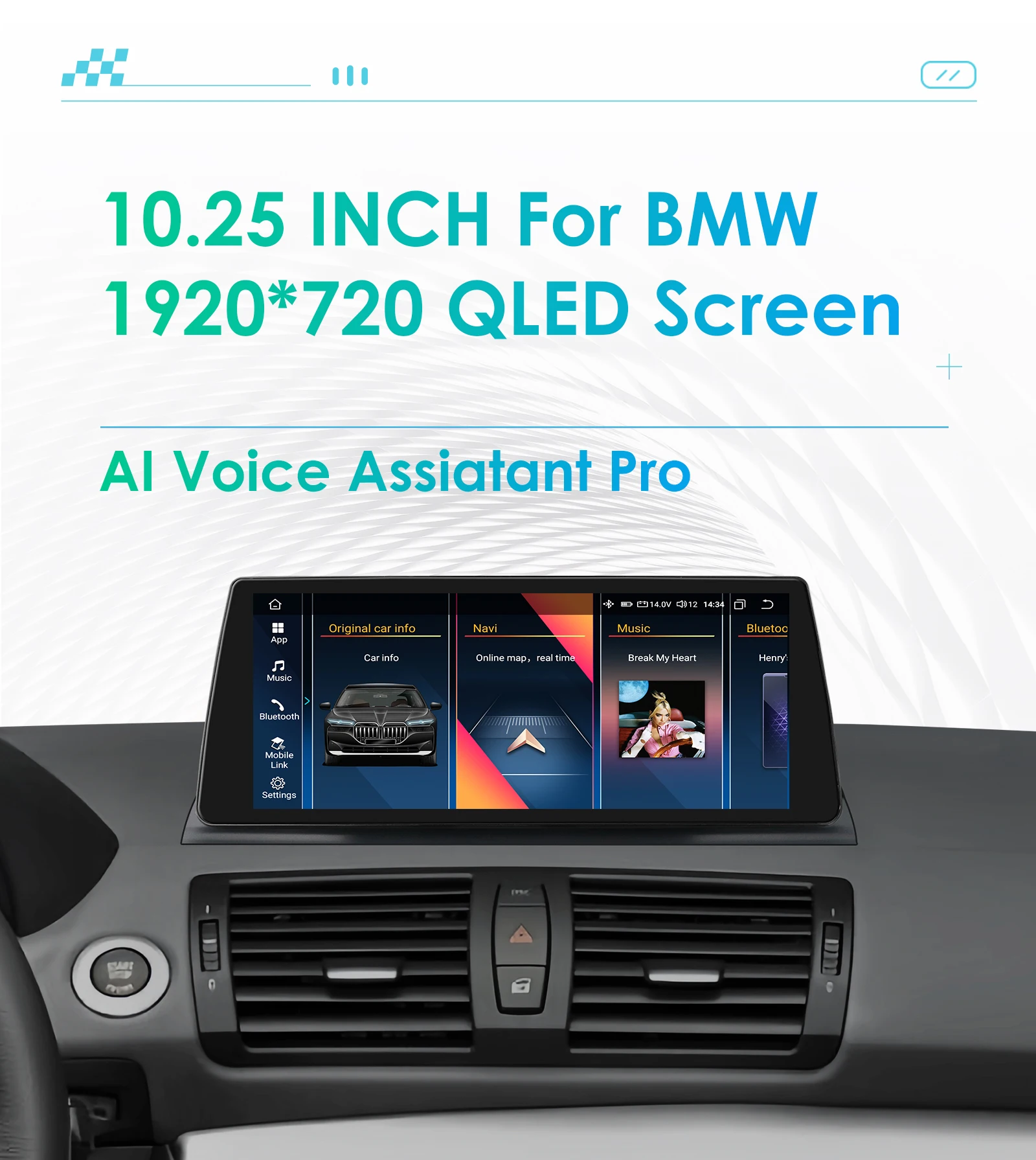 Detalle de la unidad para BMW