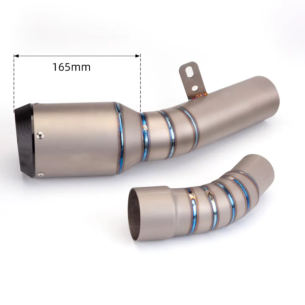 Silenciador de escape de titanio para Kawasaki ZX-6R 2009-2020 - imagen 3