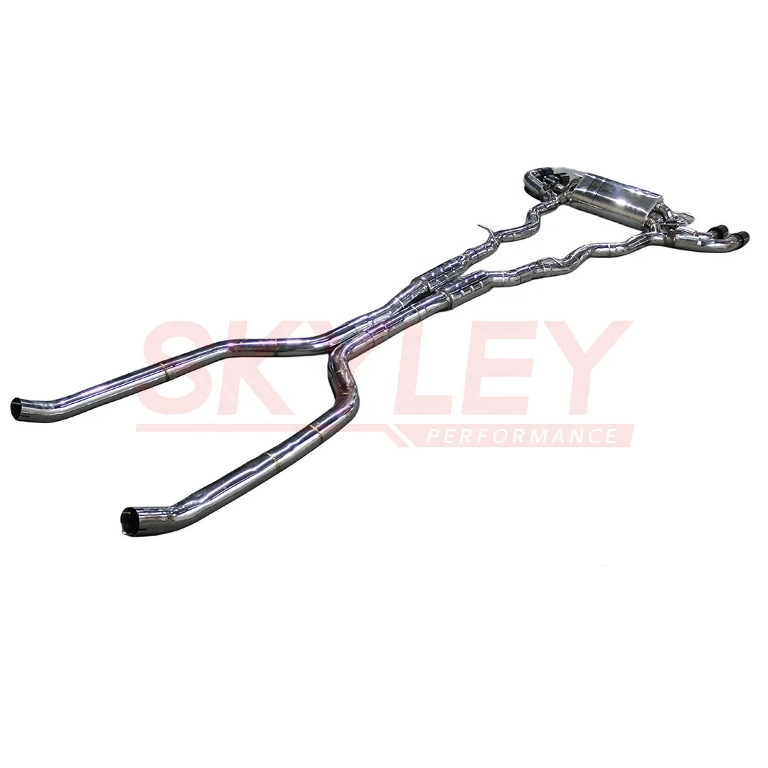 Escape Catback acero inoxidable BMW M8 F91/F92/F93 4.4T 2017-2023 - imagen 4
