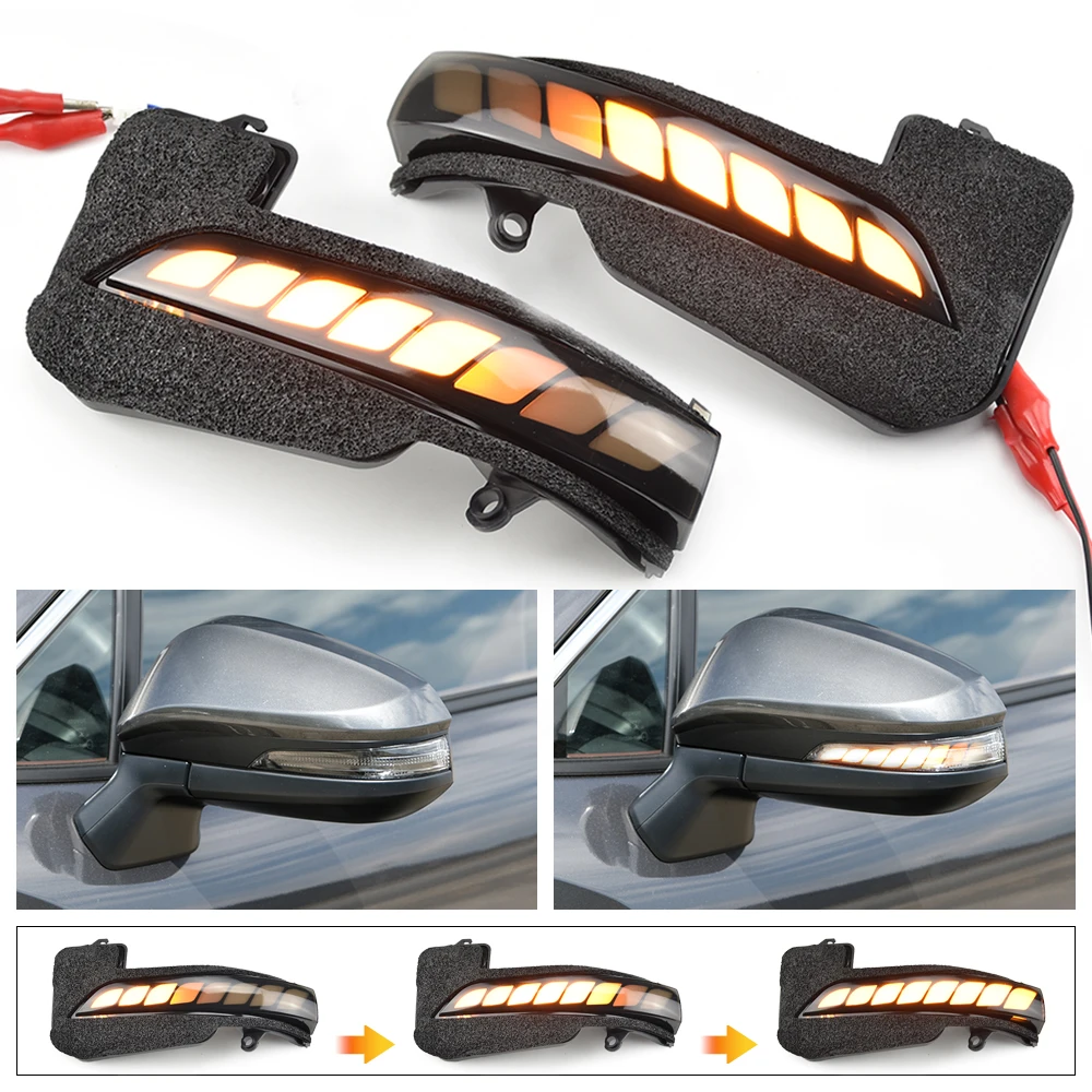 Intermitentes LED secuenciales Toyota Hilux Fortuner Innova 2016-2021