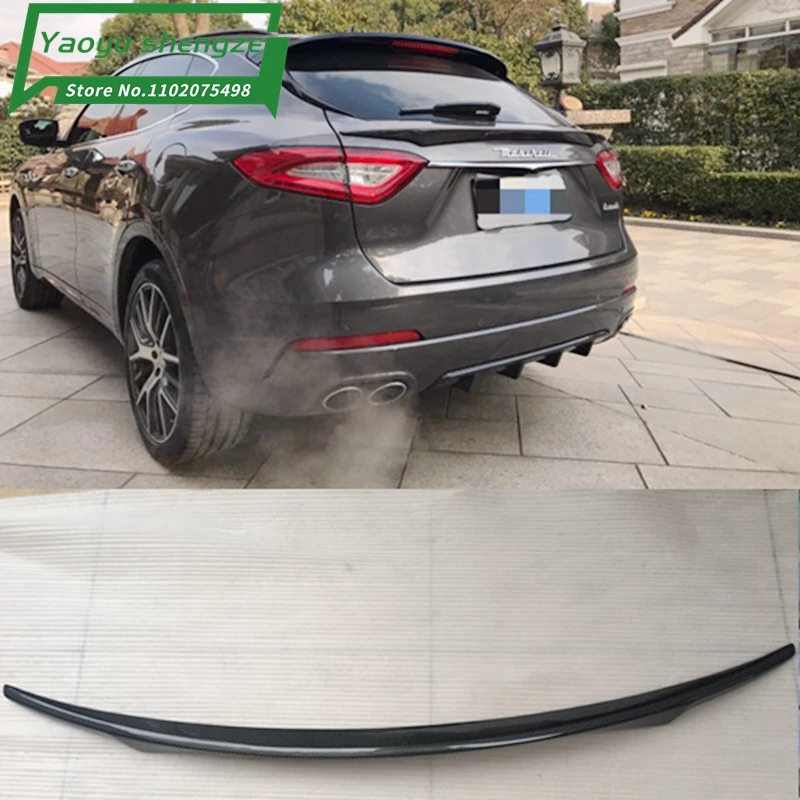 Alerón trasero de fibra de carbono para Maserati Levante S Sport 2016-2017 - imagen 2