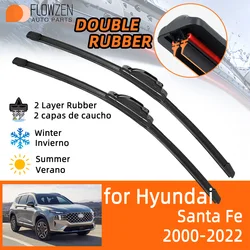 Escobillas limpiaparabrisas goma gancho J Hyundai Santa Fe 2007-2022