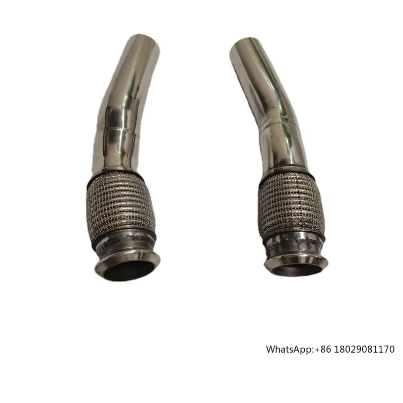Tubo de escape delantero y medio Mercedes C200 W205 2.0