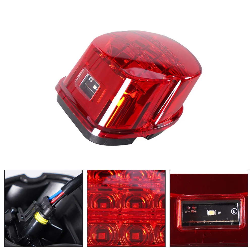 Luz trasera de freno LED para Sportster XL 883 1200 Dyna Electra Glide