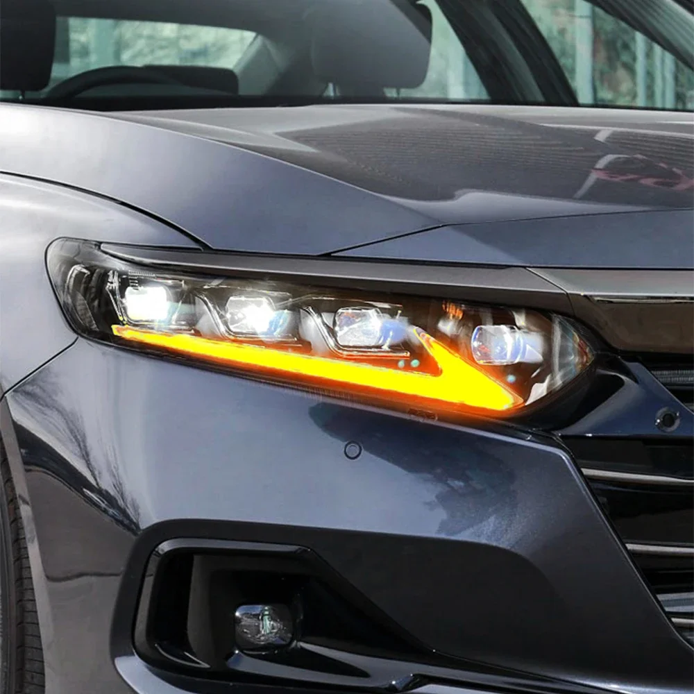 Faros LED delanteros Honda Accord X 2018-2022 con proyector
