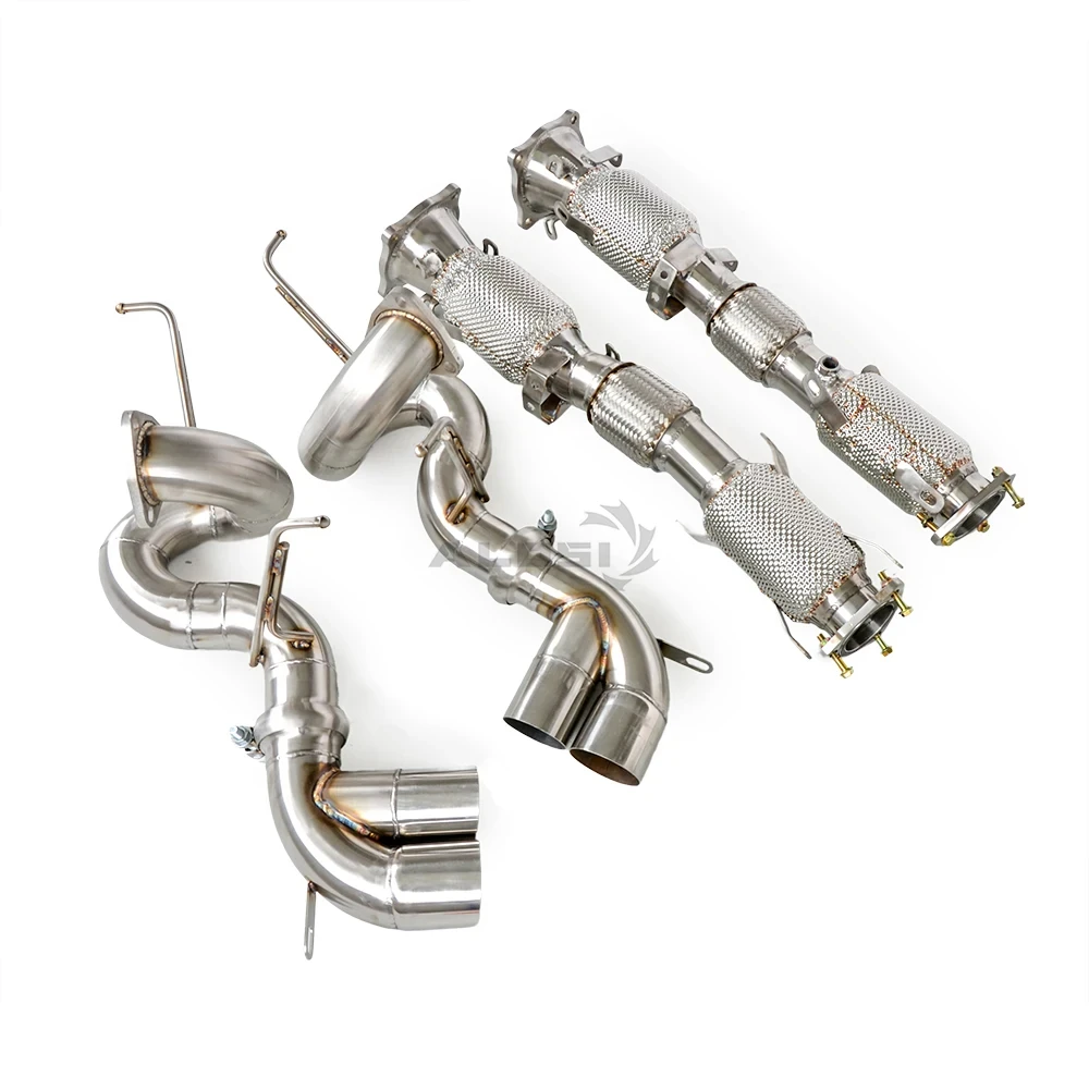Silenciador de escape inox para Acura NSX 3.5T (2016-2022) - imagen 4