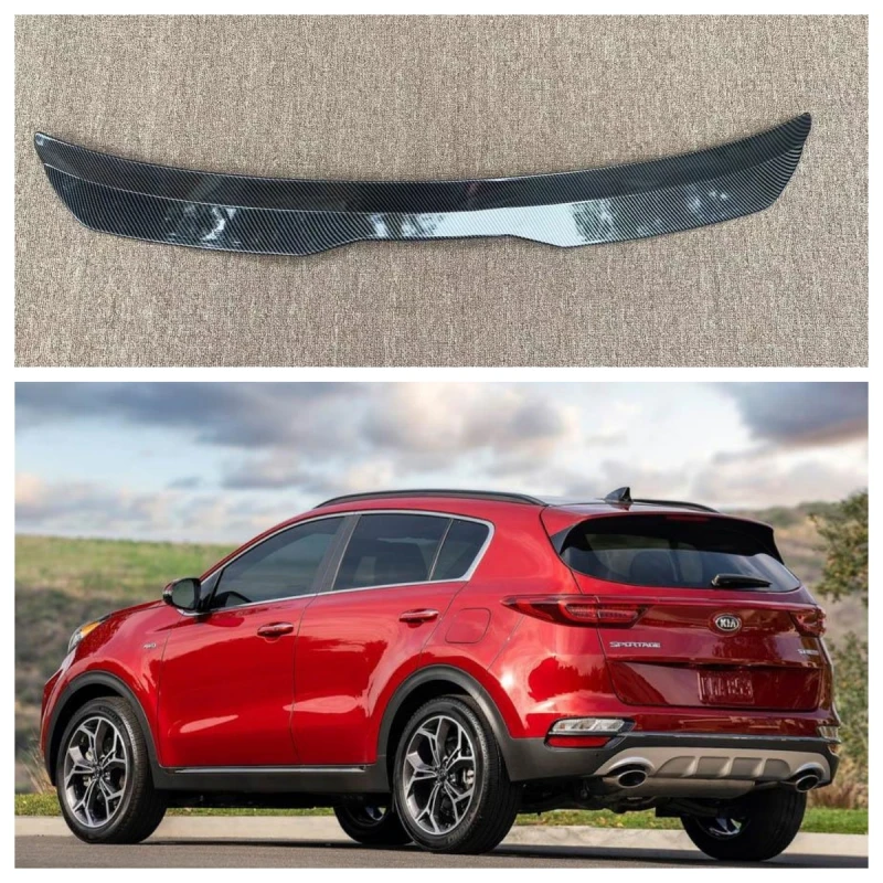 Alerón trasero Kia Sportage 2016-2021 de plástico ABS