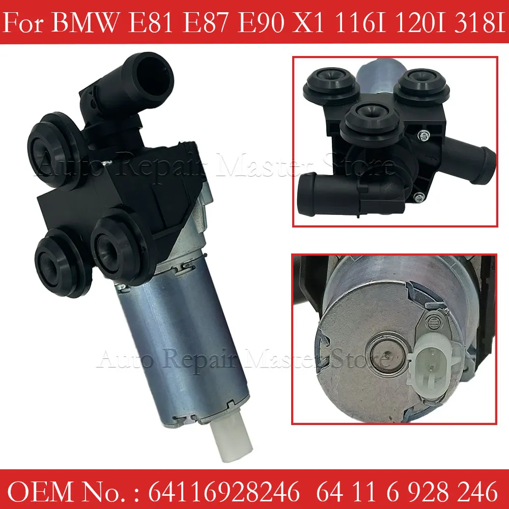 Válvula de refrigeración bomba de agua BMW E81 E87 E90 X1 64116928246