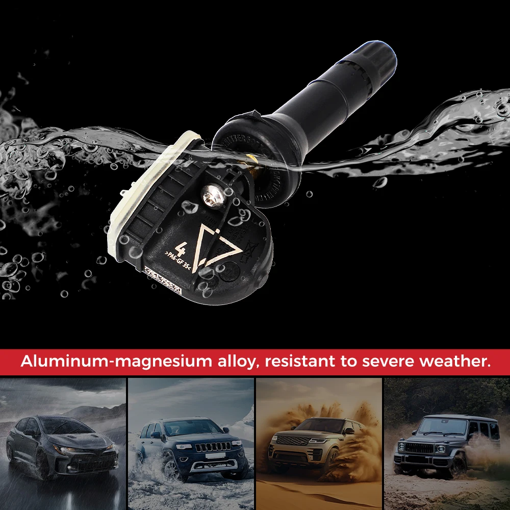 4 piezas 13506028 Para Opel Astra J k Corsa D Insignia Meriva B Mocha Zafira C Adam Ampera Antara TPMS Sensor de presión de neumáticos 13598773 - imagen 2