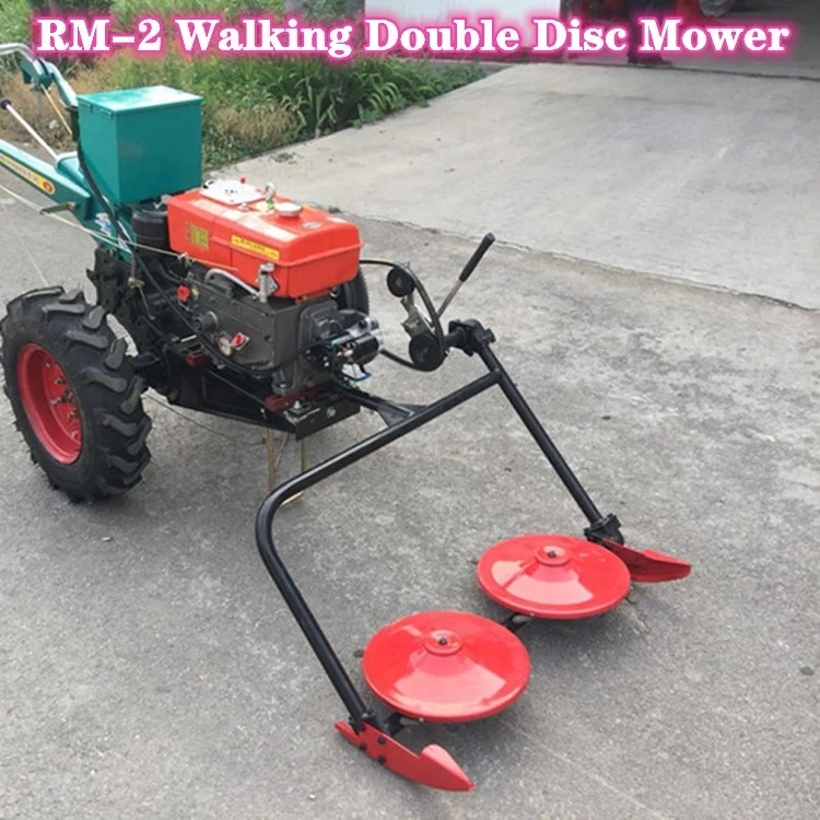 Tractor ambulante con cortacésped de doble disco - imagen 3