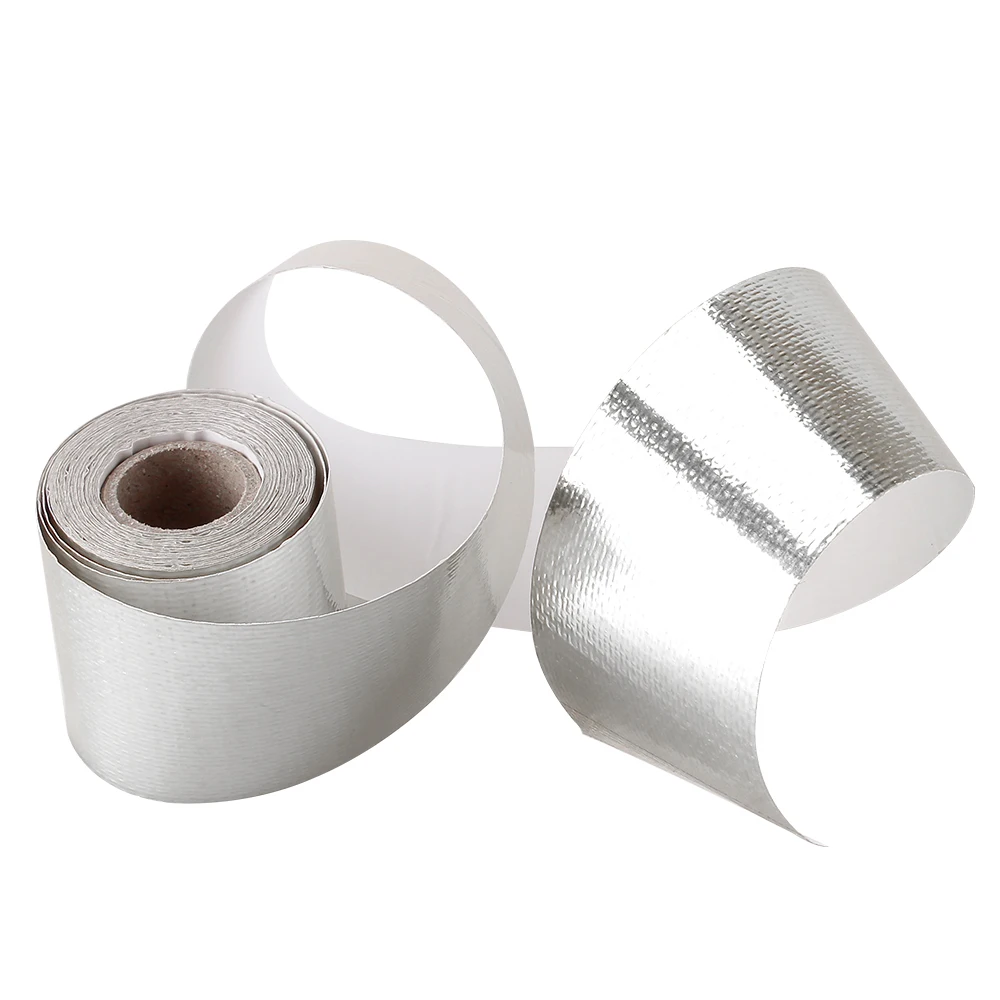 RASTP-Cinta de escape térmica, envoltura de aislamiento térmico de entrada de aire, rollo de envoltura de calor de escape, 2 pulgadas, 5M, RS-CR1016 - imagen 4