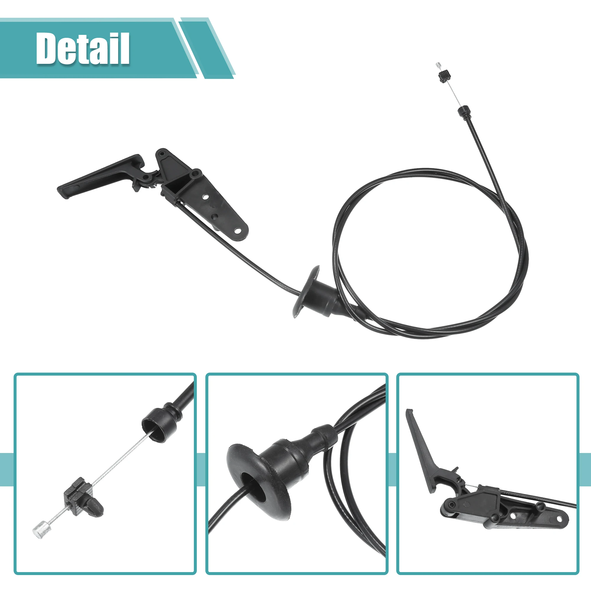 Cable apertura capó UXCELL – Citroën Berlingo Multispace 2008-2020 - imagen 3