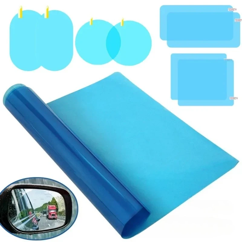 Película antivaho y antilluvia adhesiva para retrovisor de coche - imagen 3