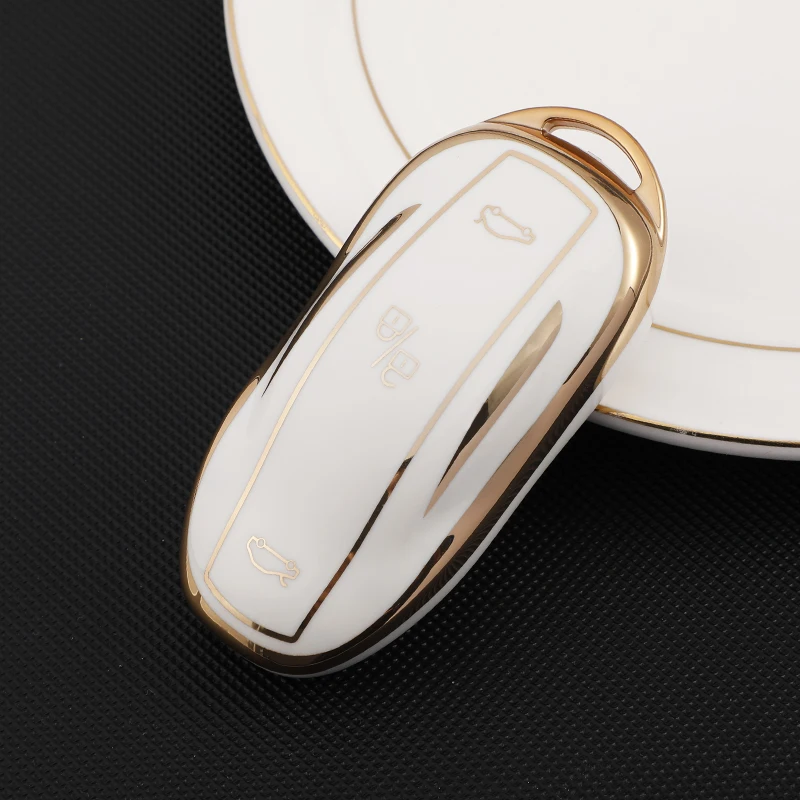 Funda TPU suave para llave Tesla Model 3 S X Y - carcasa protectora - imagen 3