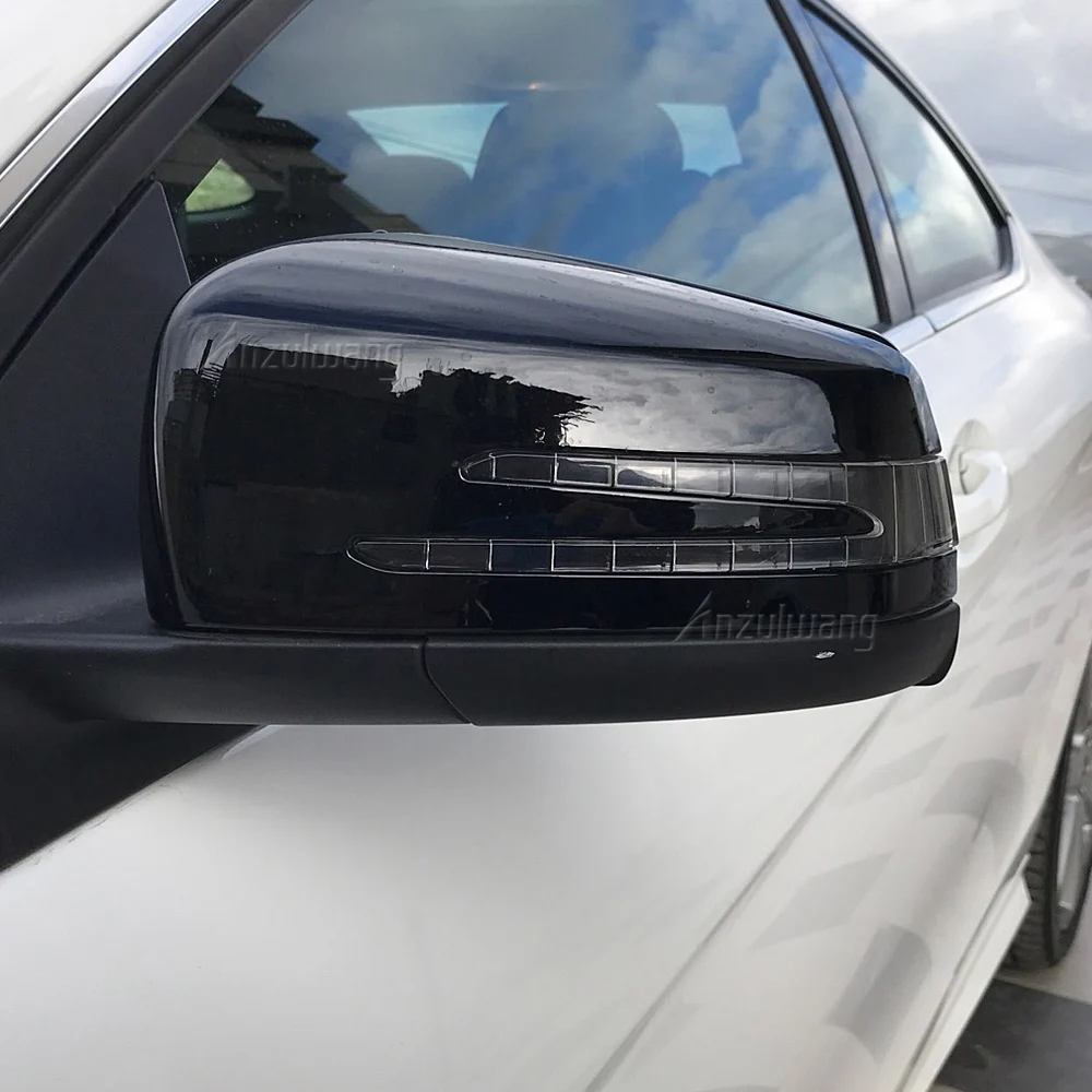 Carcasas de retrovisor Mercedes-Benz efecto carbono W204 W212 - imagen 2
