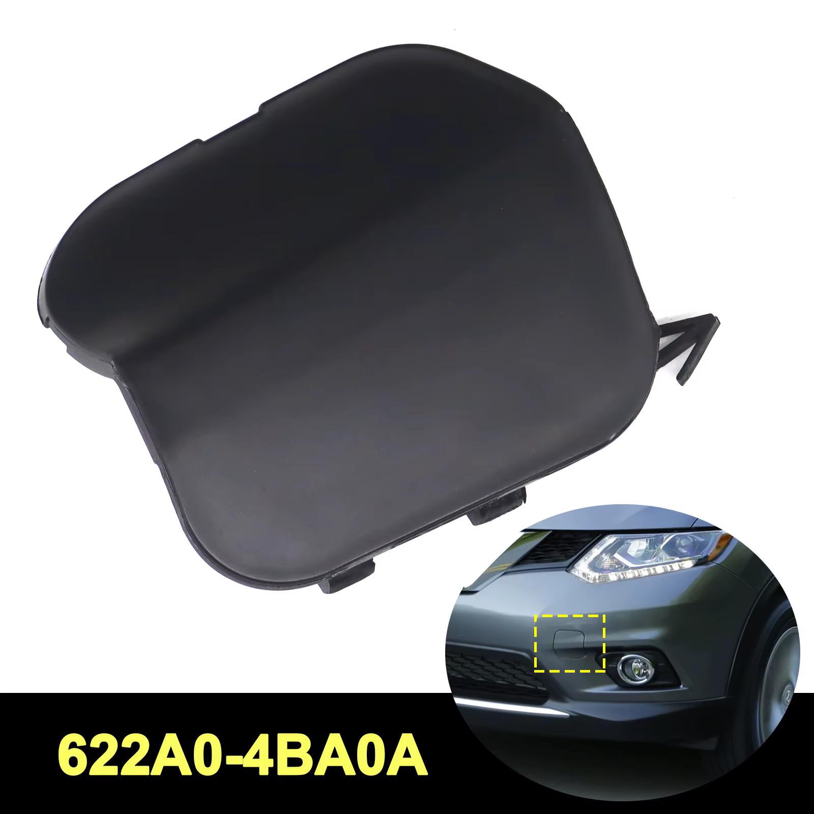 Tapa gancho remolque parachoques Nissan X-Trail T32 622A0-4BA0A
