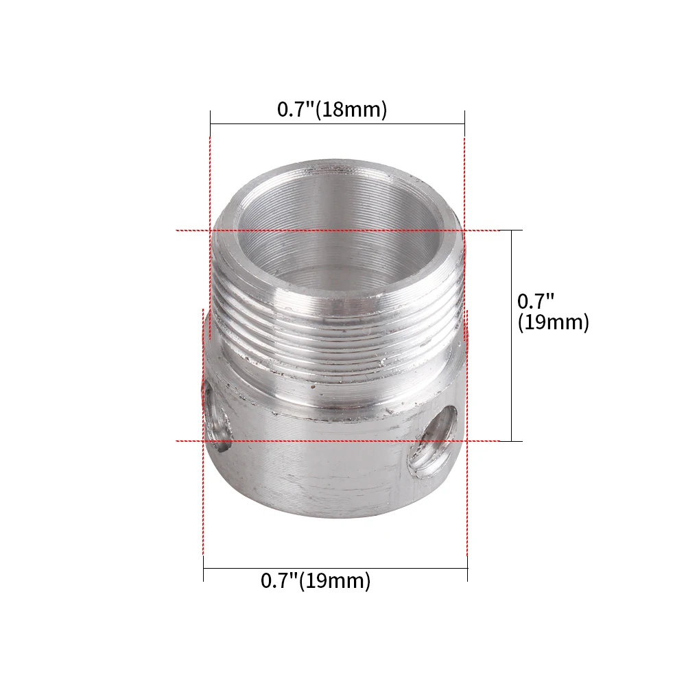 Adaptador RASTP de aluminio y hierro para palanca de cambios