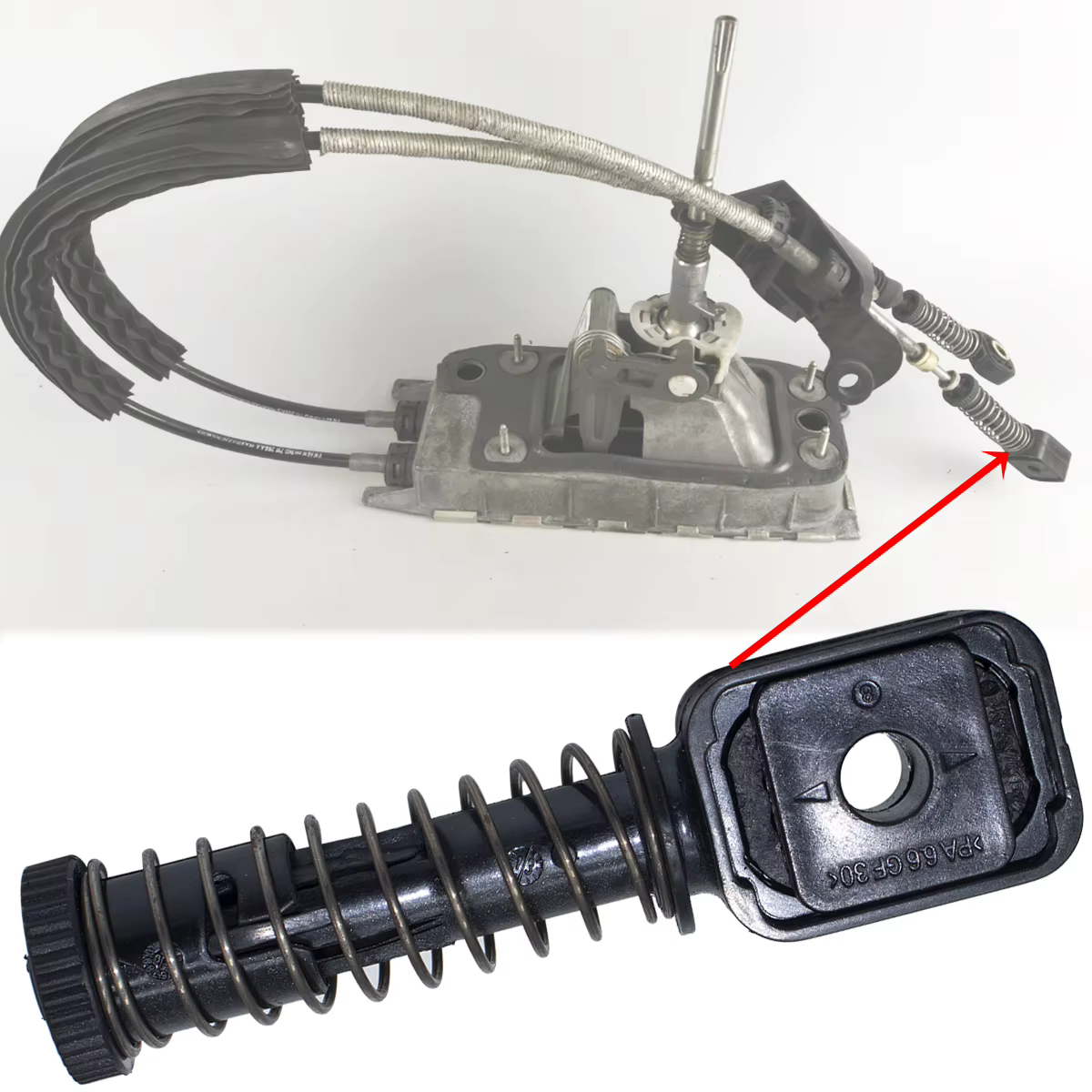 Extremo de cable selector Bowden caja manual – Audi A3 Q2 TT