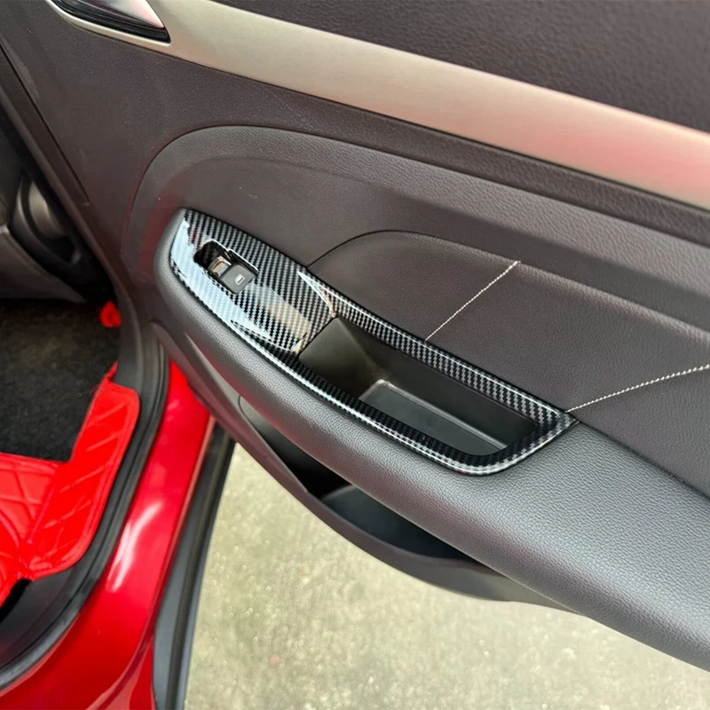 Embellecedor de elevalunas en fibra de carbono para MG ZS 2024 - imagen 4