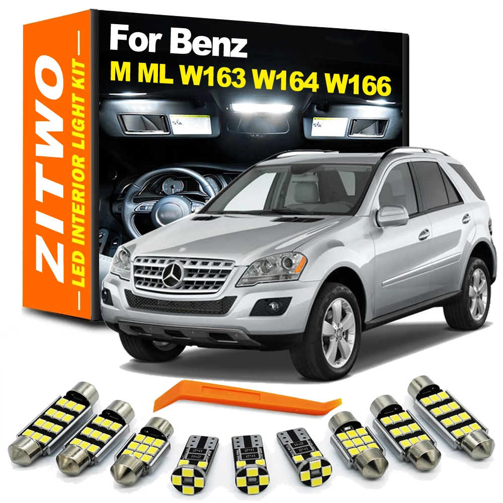 Kit iluminación LED interior con CAN-BUS – Mercedes Clase M W163 W166