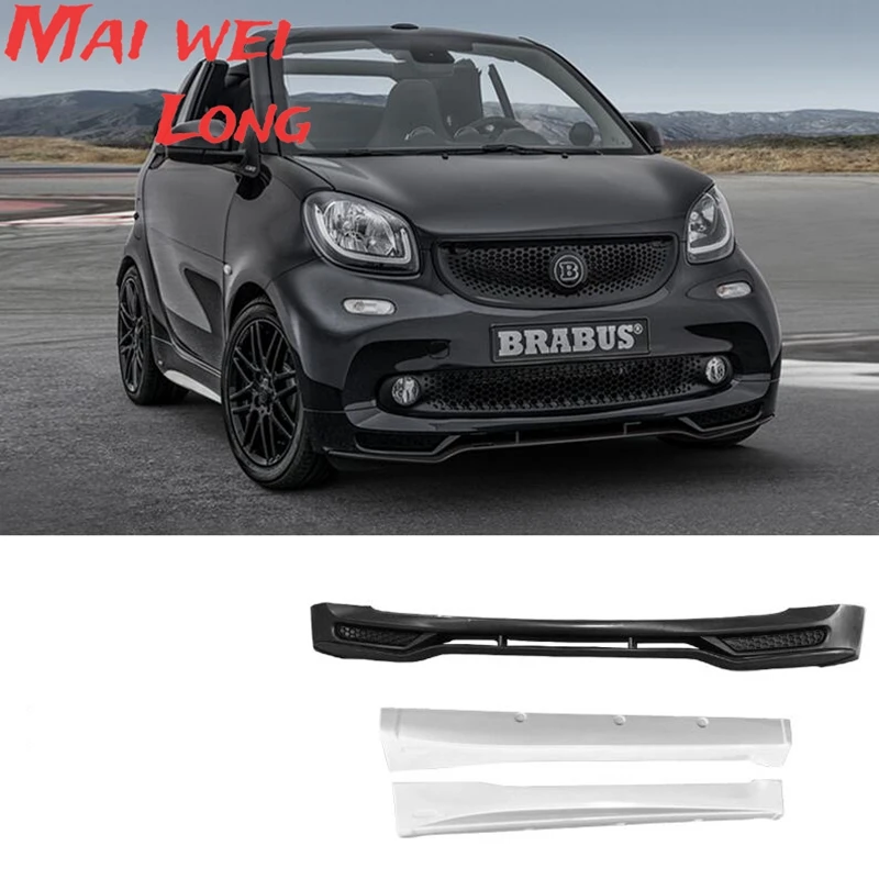 Kit carrocería Smart Forfour 453 sin pintar – faldones laterales y alerón - imagen 4