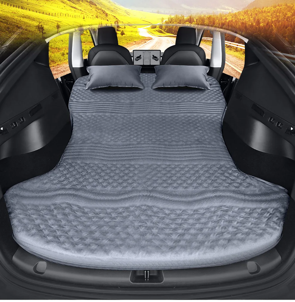 Colchón inflable para descanso en coche