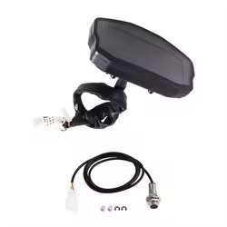 Velocímetro Digital LCD Universal con Tacómetro para Moto