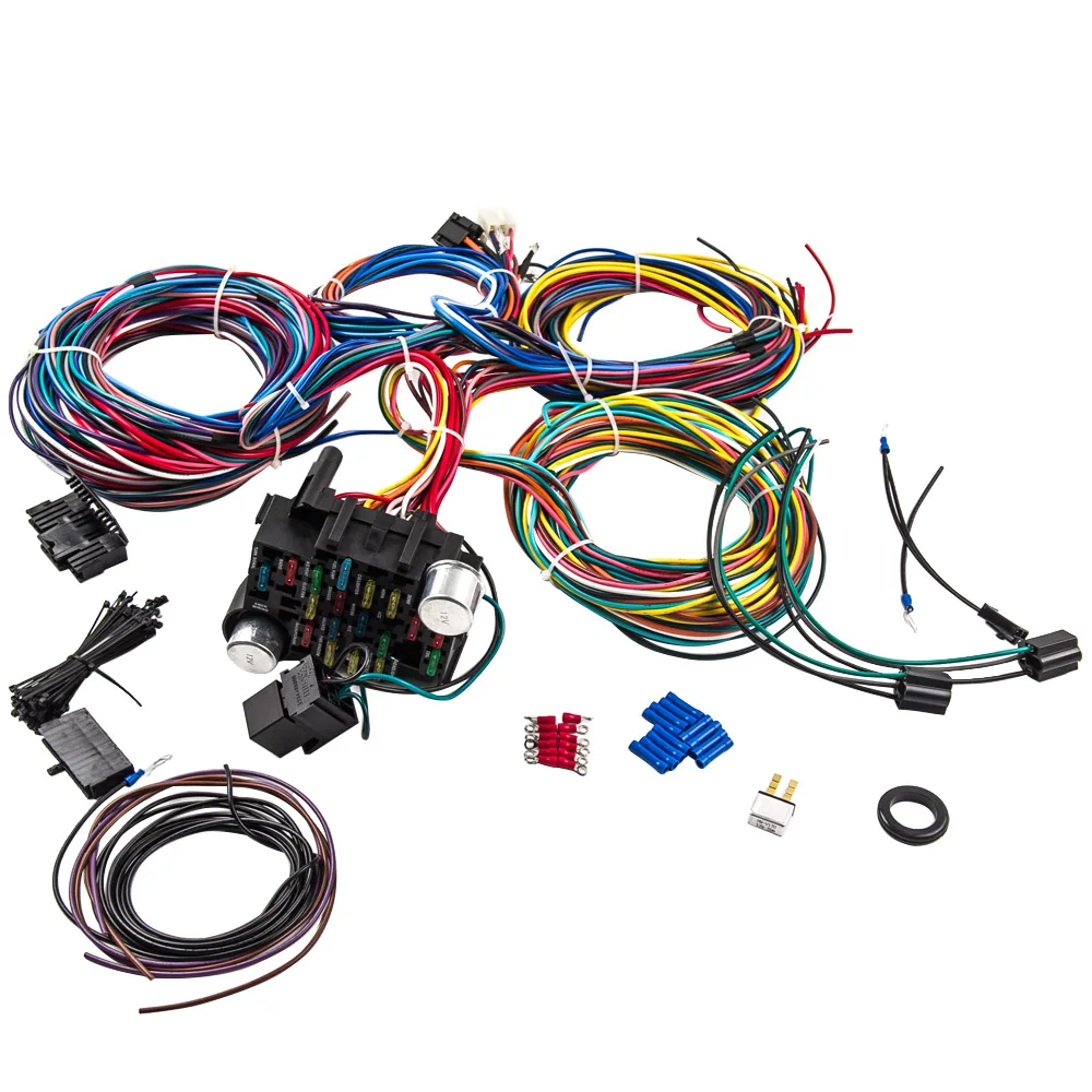 Arnés de cableado con conectores para faros delanteros GMC y Chevy
