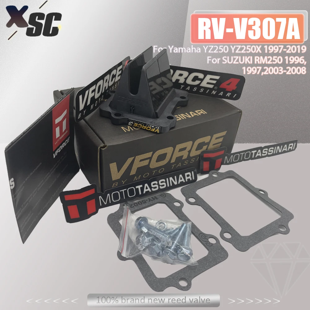 Válvula de lengüeta V Force V307A para Suzuki RM250 Yamaha YZ250