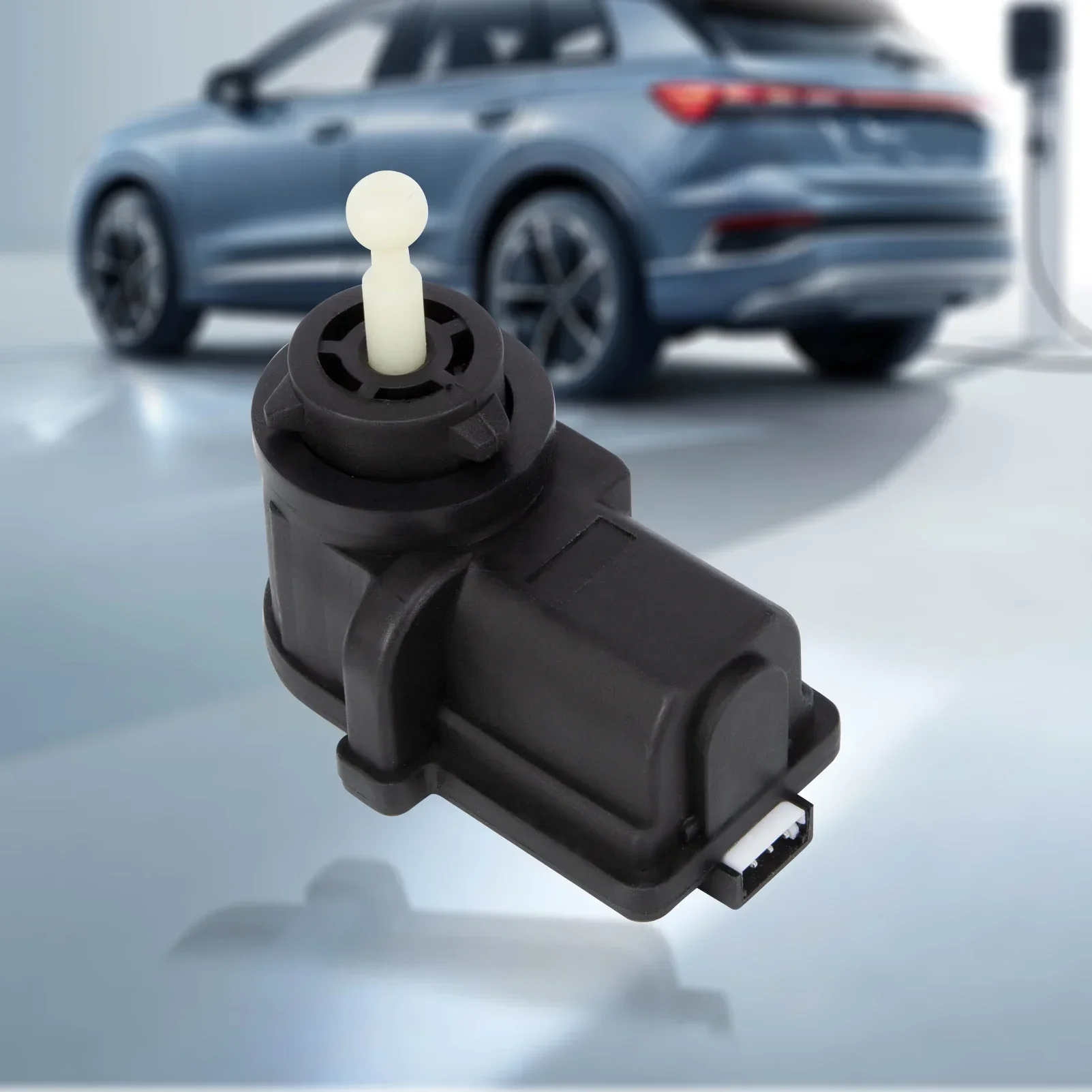 Motor de ajuste de nivel de faros con sistema eléctrico
