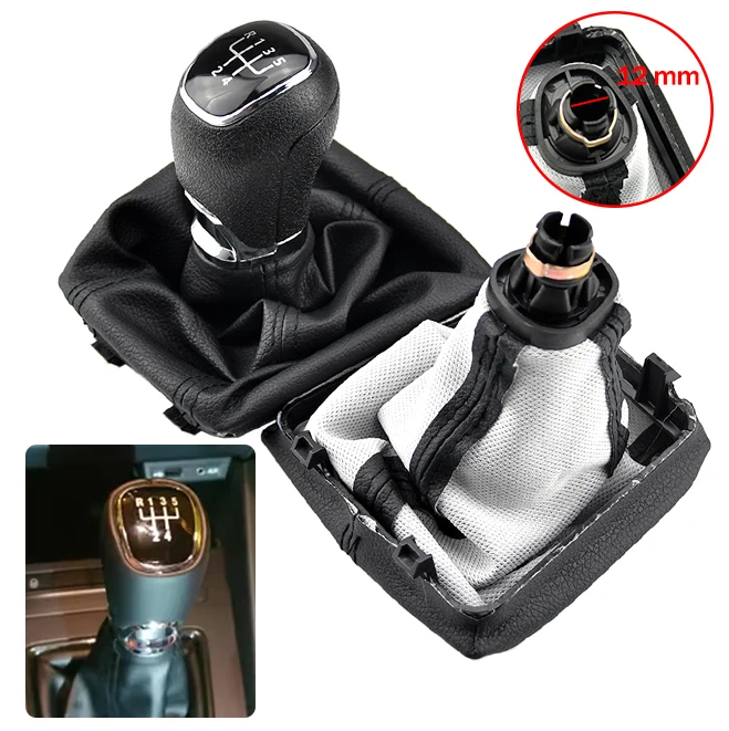 Pomo palanca de cambios para Skoda Octavia A7 2014-2017 5/6V - imagen 5