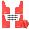 4pcs-set Red