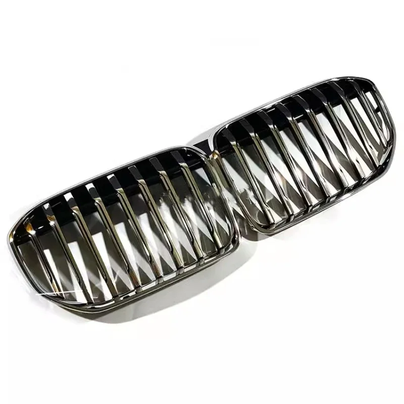Parrilla negra cromada BMW 7 Serie G12 2019-2023 - imagen 3
