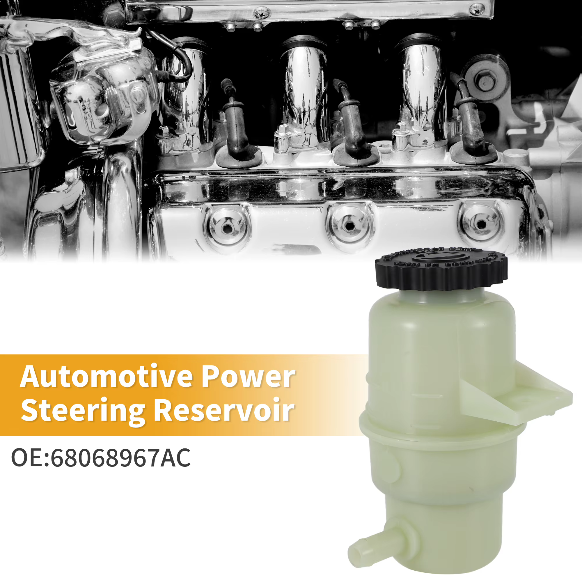 UXCELL 68068967 CA Depósito de dirección asistida Jeep Grand Cherokee