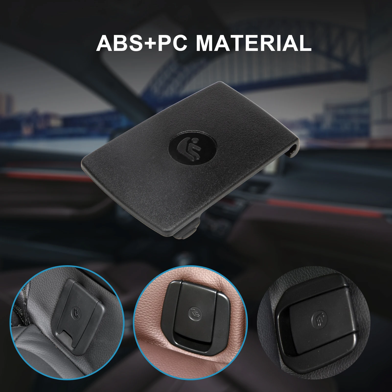 BMW 52207319686 Tapa anclaje ISOFIX asiento trasero X1 E84