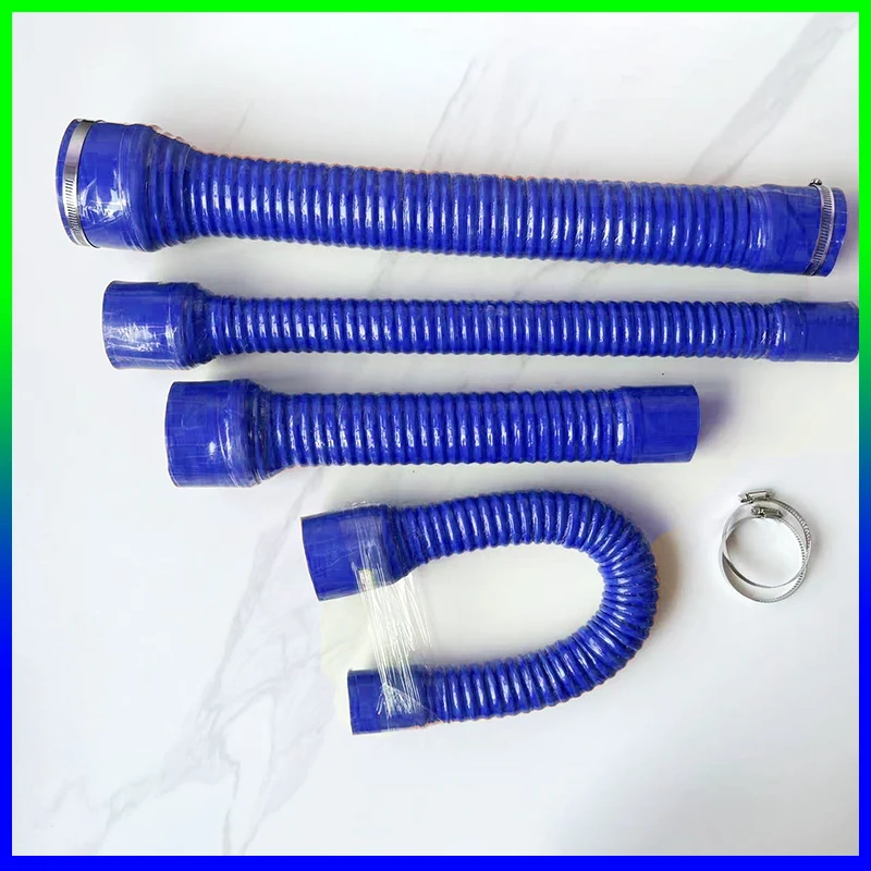 Tubo flexible silicona reductor diámetro universal alta presión azul - imagen 5