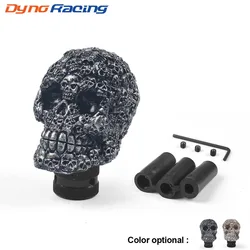 Pomo de cambio manual con diseño de calavera para coche