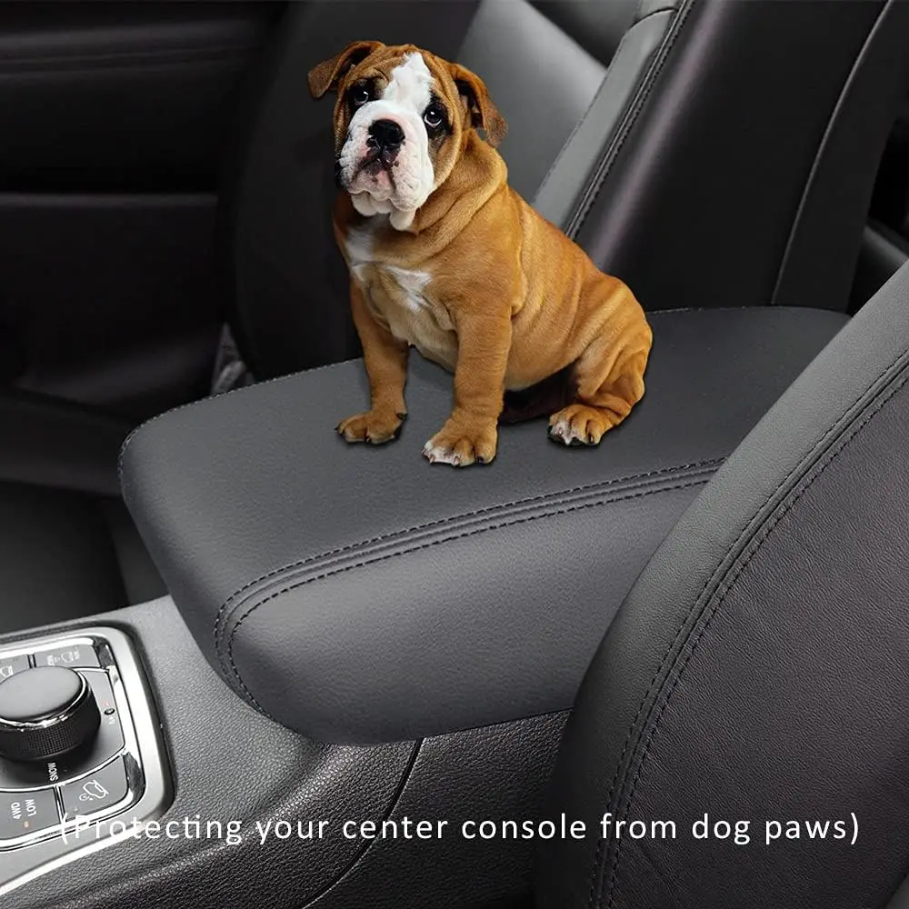 Tapa del reposabrazos en cuero PU para Jeep Grand Cherokee 2011-2020 - imagen 4
