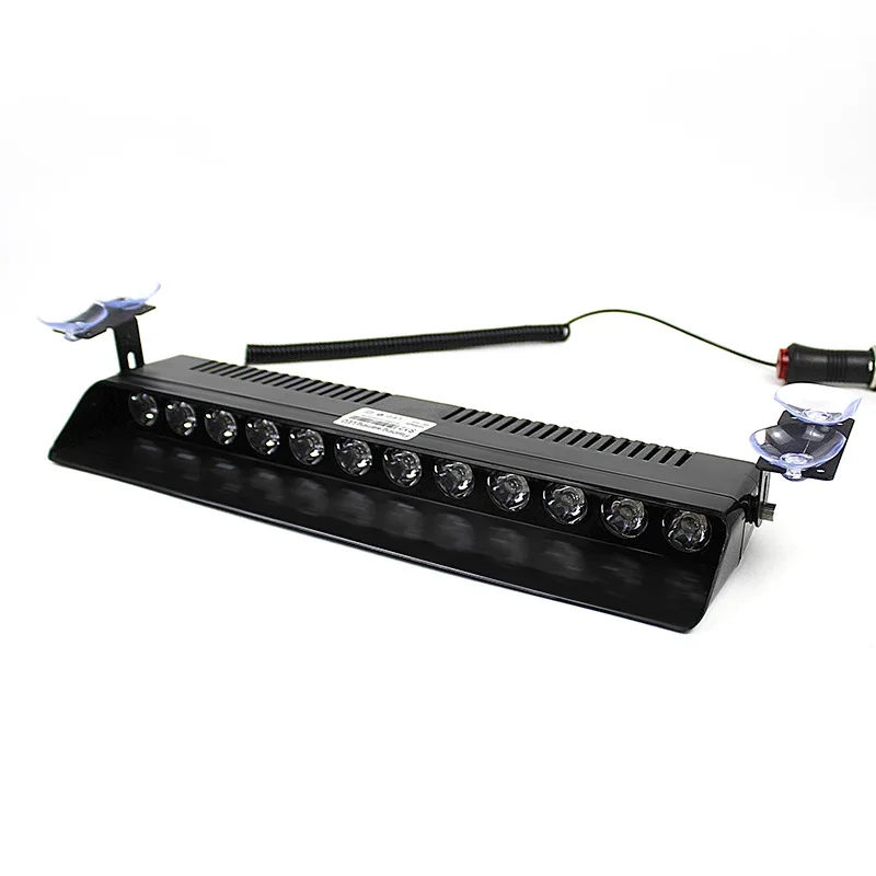 Baliza LED Estroboscópica 12LEDs con Ventosa – Luz Aviso Coche - imagen 5