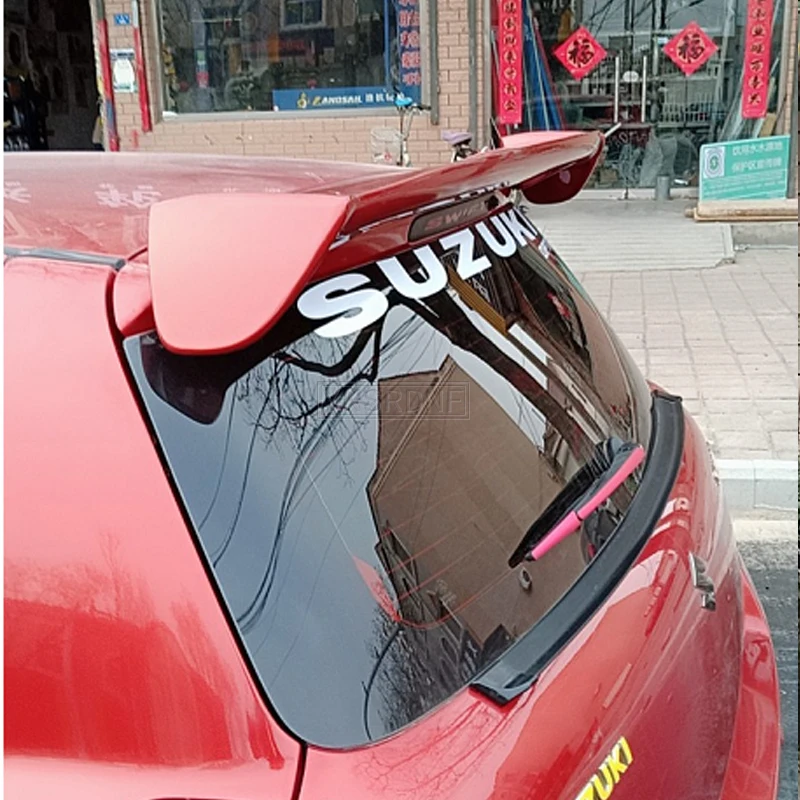 Alerón de techo trasero Suzuki Swift 2008-2015 en ABS sin pintar - imagen 5
