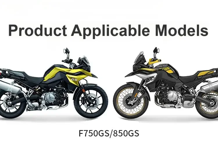 Parabrisas elevado BMW F750GS F850GS ADV – Deflector alto soporte modificado - imagen 3