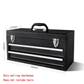 2 drawers black