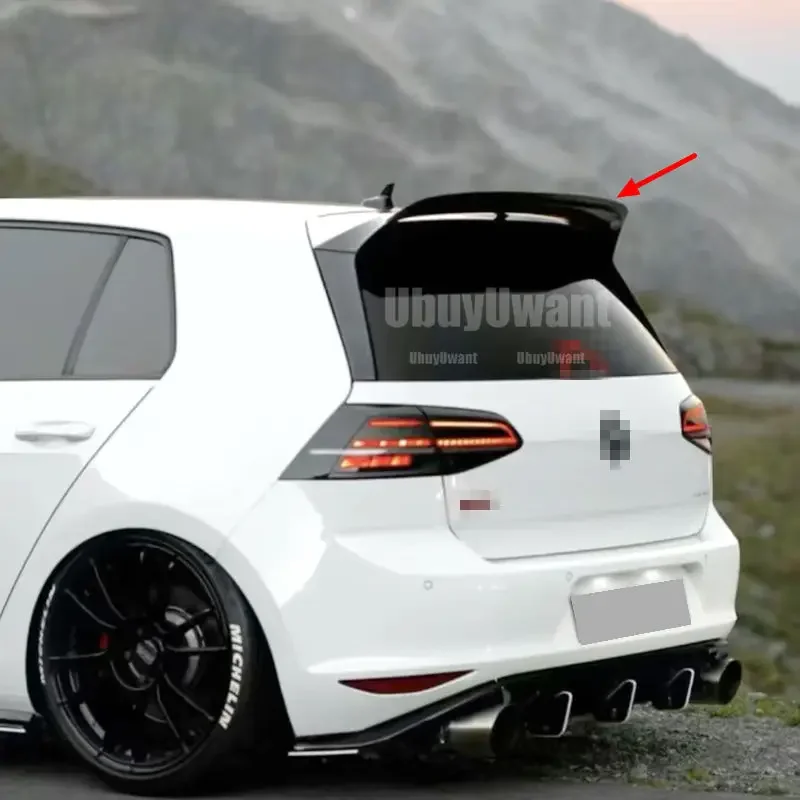Alerón trasero de carbono estilo Clubsport para VW Golf 7 GTI R - imagen 2