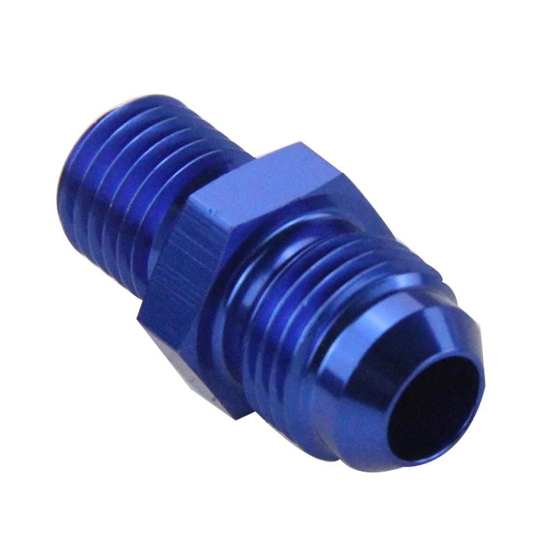 WLR RACING adaptador recto flare macho 6AN a M12x1,5 métrico - imagen 2