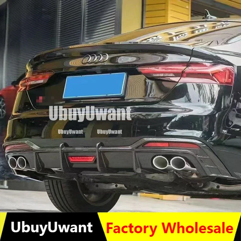 Alerón labio trasero de carbono con difusor – Audi A5/S5 S-Line B10