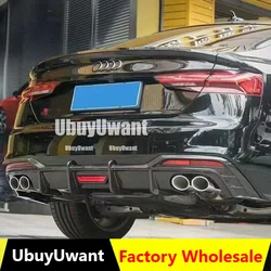 Alerón labio trasero de carbono con difusor – Audi A5/S5 S-Line B10